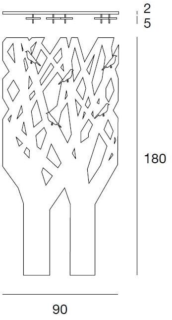 Pacini & Cappellini Настенная вешалка  5514  - Вид №3