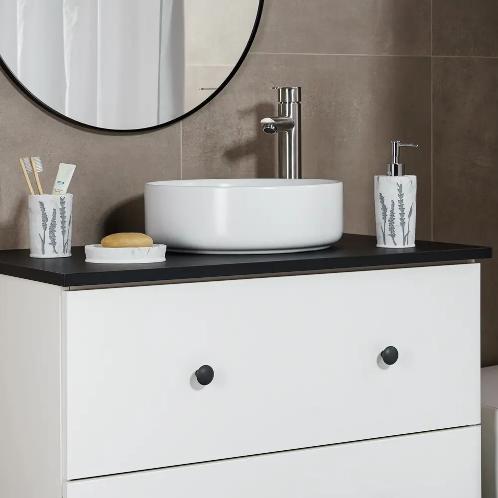 Стакан для зубных щеток Verran Violet - элегантный органайзер для ванной 89384101 STLM-1579351 - Вид №5