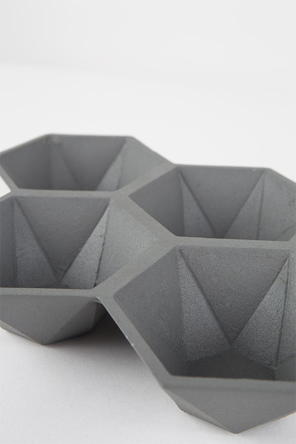 Подставка для аксессуаров Hexagon серая Zuiver 8800012 - Вид №5