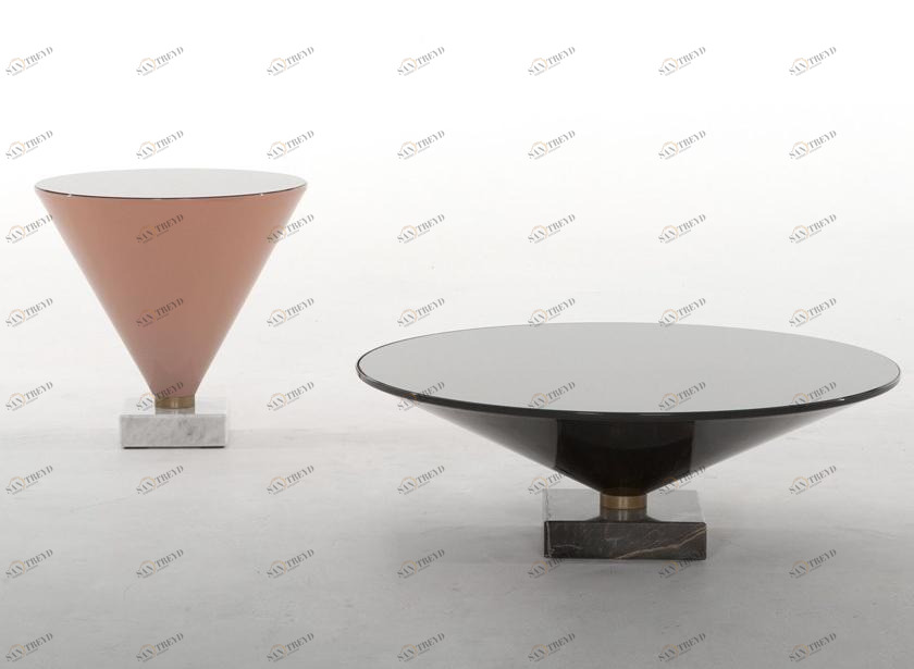 Tonin Casa Круглый журнальный столик sun-id-1355810