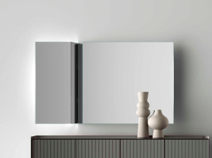 Прямоугольное настенное зеркало