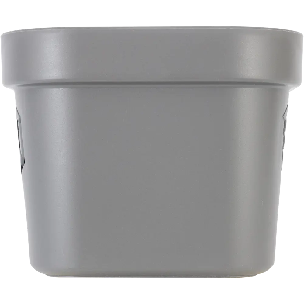 Ящик Deluxe с крышкой 18.9x13.2x11 см полипропилен цвет серый БЫТПЛАСТ STLM-2186585 - Вид №3