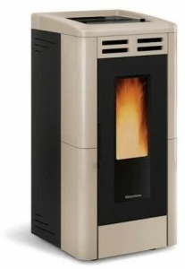 LA NORDICA EXTRAFLAME Канальный камин на гранулах с двумя отдельными выходами