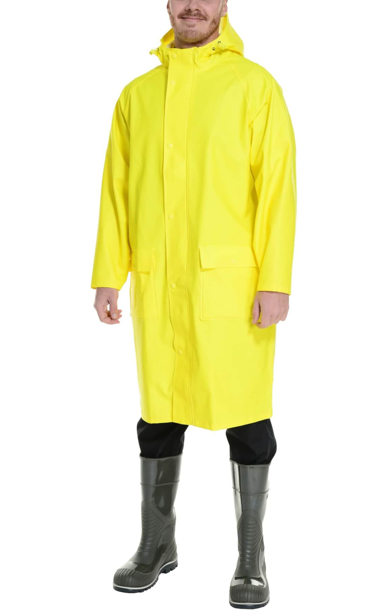 62682 Плащ влагозащитный желтый ASKOLD  Непромокаемая спецодежда  размер XXXL (56-58)  - Вид №3