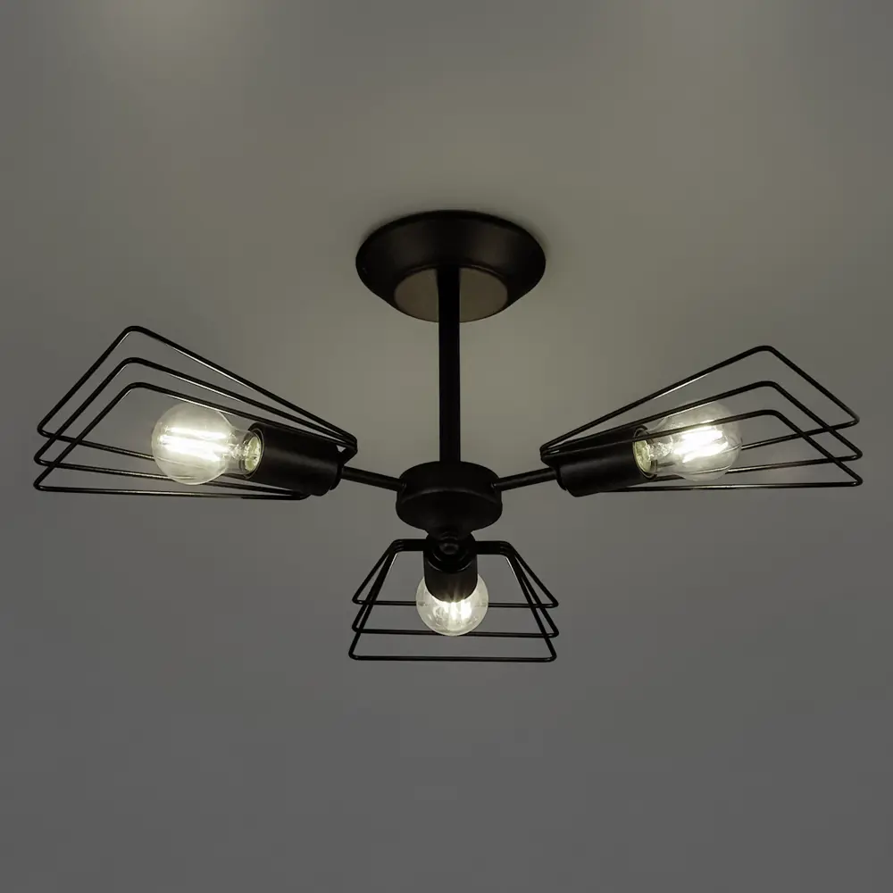 Люстра Vitaluce Ферро - индустриальный стиль для современных интерьеров 89697005 STLM-0079804 - Вид №1