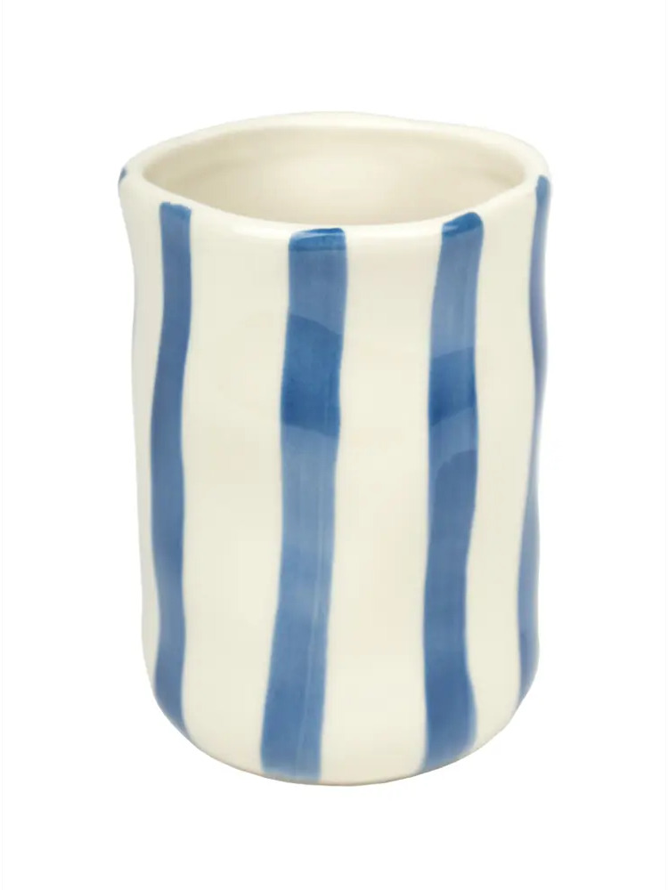 Керамический стакан для зубных щеток Zenfort Ривьера в синем цвете 89370057