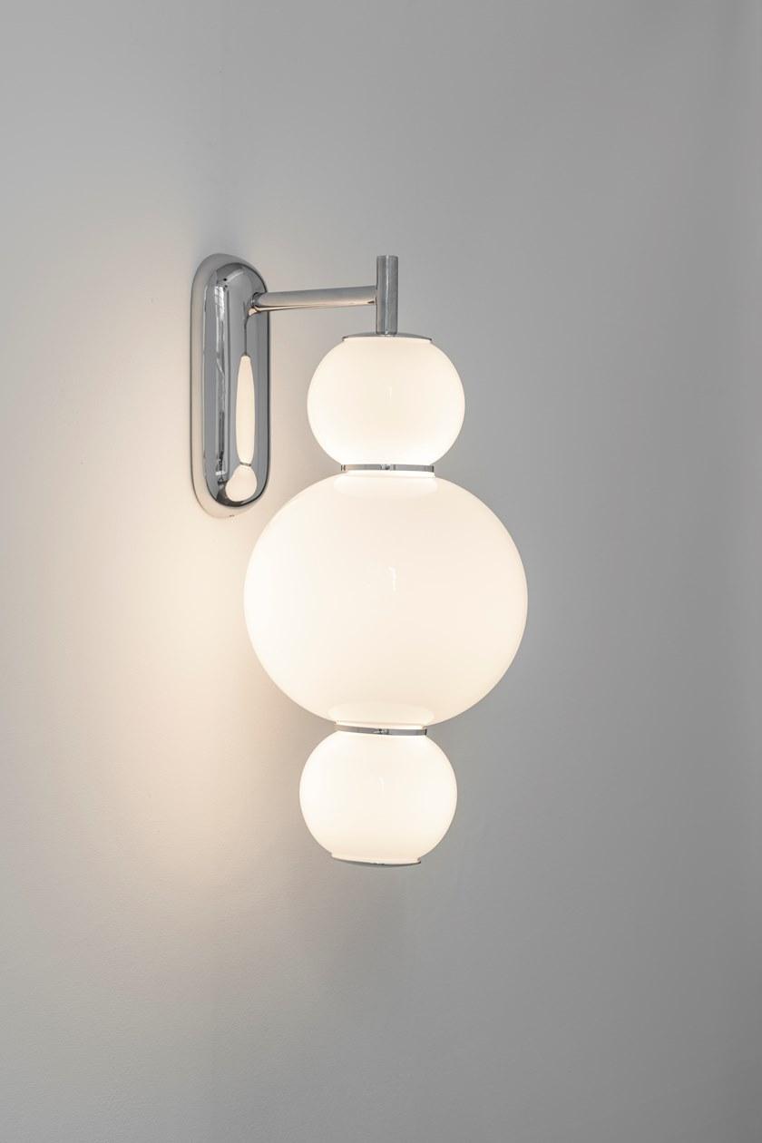 Formagenda Настенный светильник из светодиодного стекла с диммером Pearls sun-id-1461593 - Вид №2