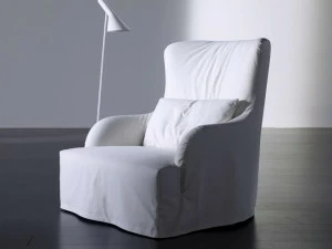 Meridiani Кресло Bergere обитое тканью Liu