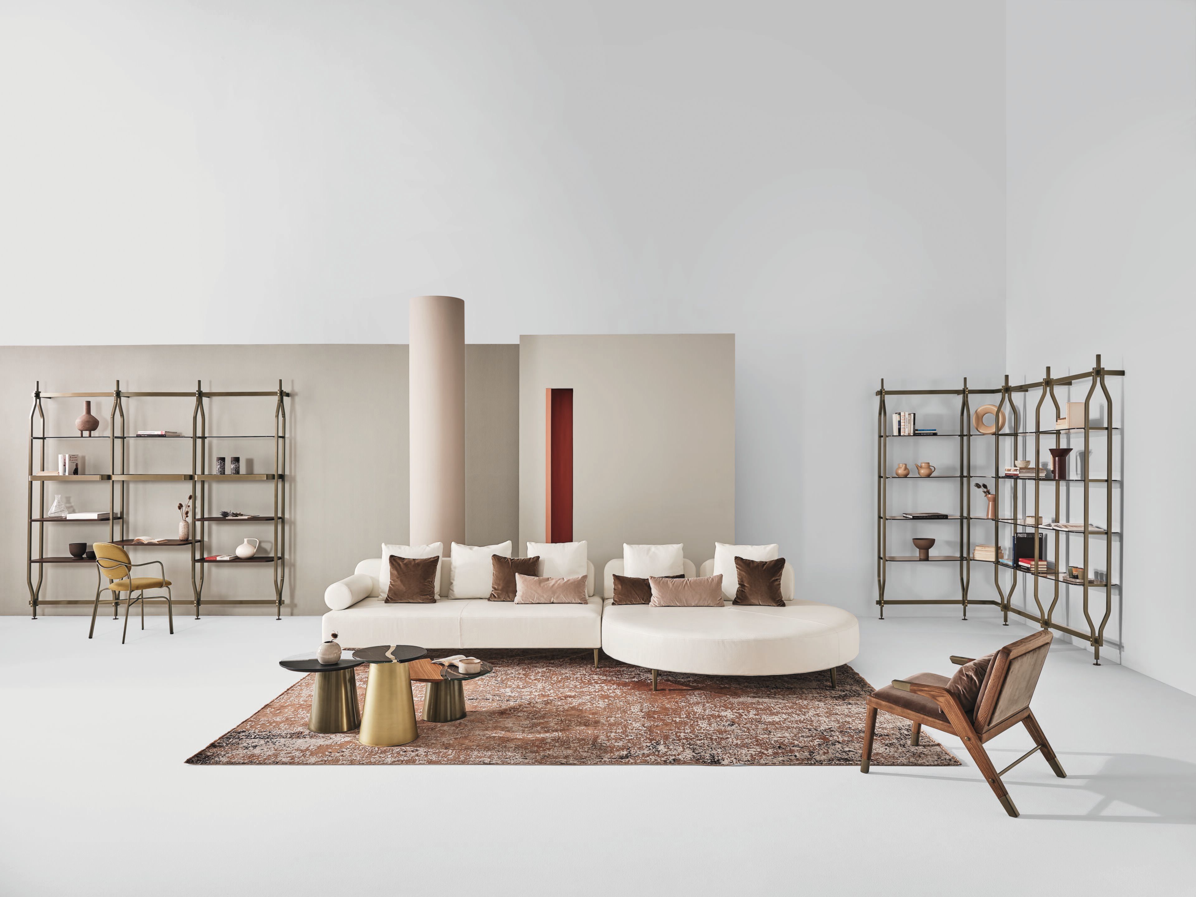 Стальной книжный шкаф Bontempi Casa CHARLOTTE ARCH-00062394 - Вид №8