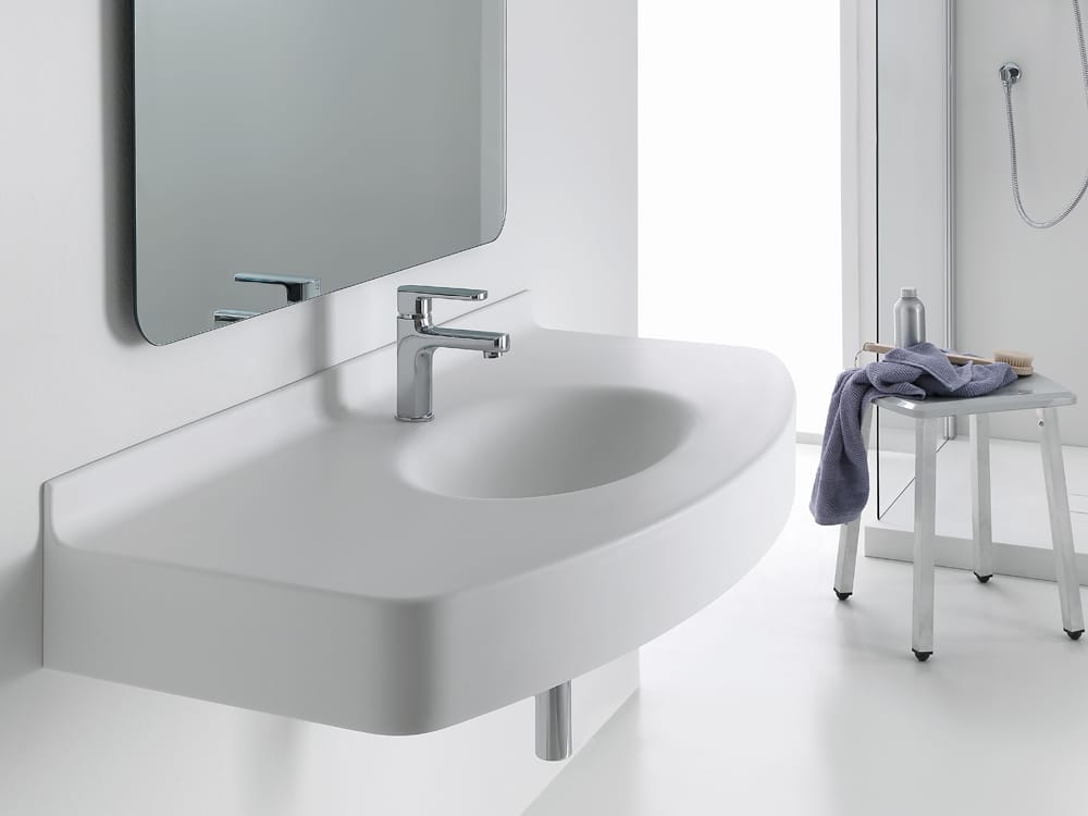 Консольный подвесной умывальник из HIMACS Ponte Giulio форма ARCH-00074403 - Вид №1