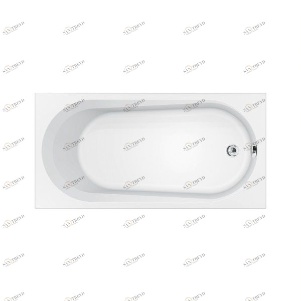 Ванна встроенная Nova 140/70 см с гидромассажем 2NVA4D3 Gruppo Geromin 