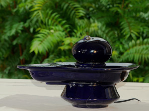 Полированный глазурованный керамический крытый фонтан