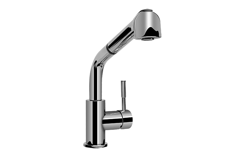 E-4620-LM3 - Кухонный смеситель с выдвижным душиком GRAFF Perfeque