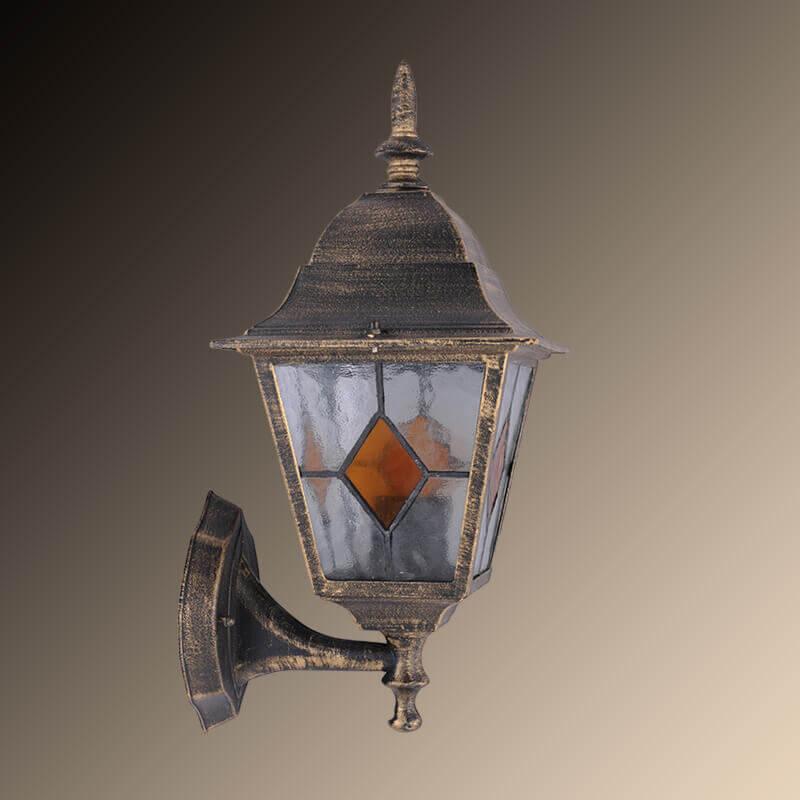 Уличный настенный светильник коричневый Arte Lamp Berlin A1011AL-1BN ARTE LAMP ПОД СТАРИНУ, ФОНАРЬ 00-3897320 Коричневый  - Вид №3
