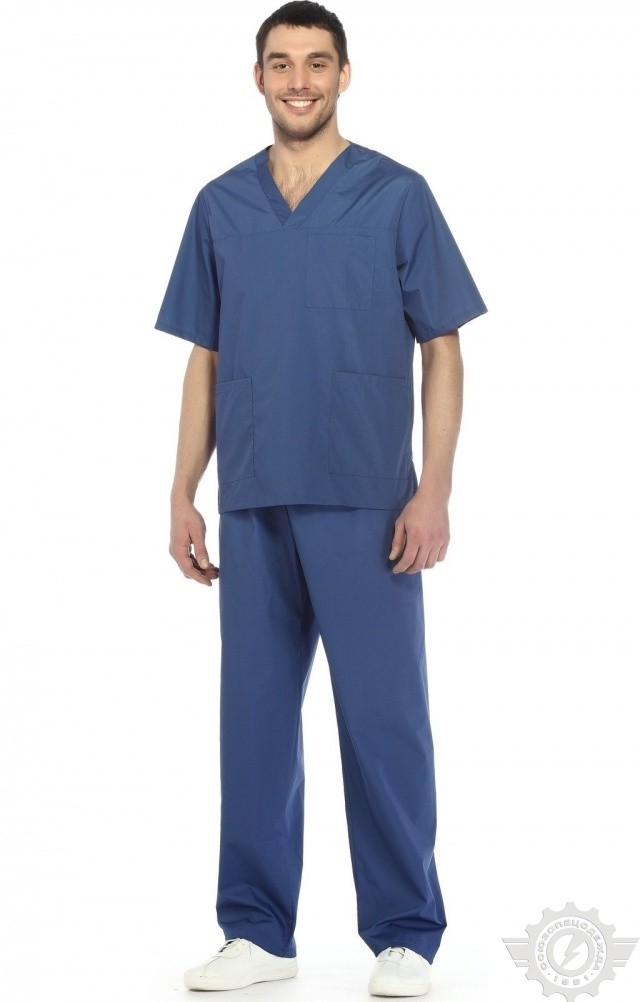5028514 Костюм "Спец" василек  Медицинская одежда  размер 48-50/158-164 Спецодежда  - Вид №5