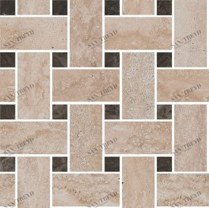 Амбуаз беж светлый моз. дек. пол 32х32 кор (8 шт) Kerama Marazzi DL195001