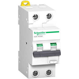 A9D17220 Дифавтомат Acti9 2P 20А ( C ) 10 кА, 30 мА ( A ) Schneider Electric Acti 9