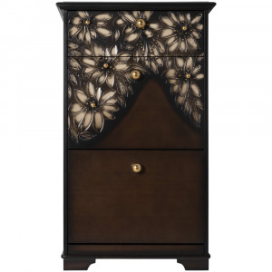 11621 Комод Терра-3 (с 3-мя ящиками) Каштан Амбер BOGACHO