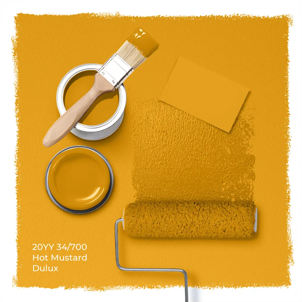 Тестер краски для стен Dulux 20YY 34/700 Hot Mustard 30 мл 84870503 STLM-2203754  - Вид №3