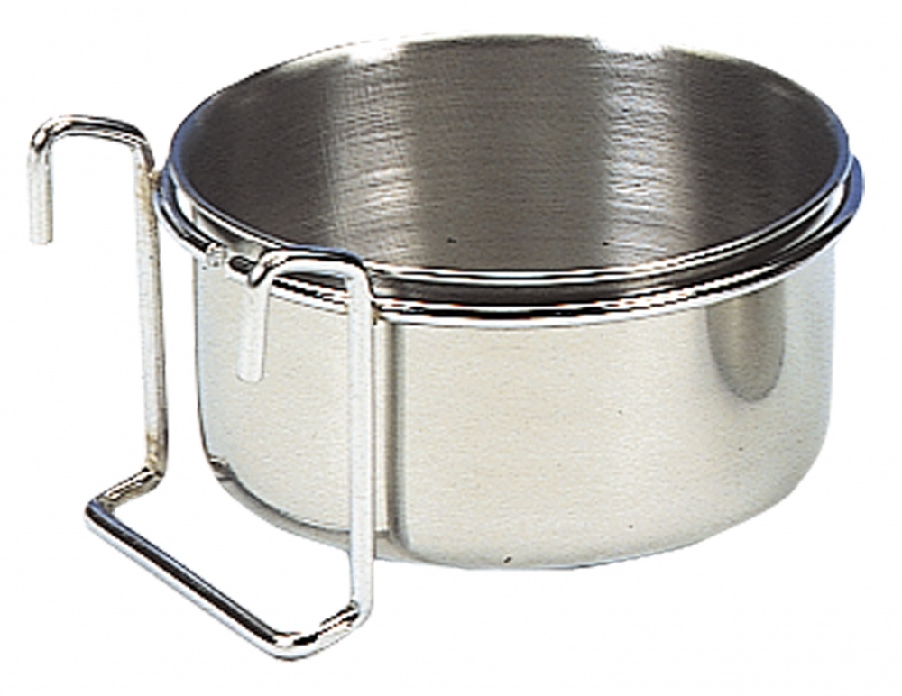 ПР0037880 Миска для птиц с навесным креплением, металл 150мл ANKUR 