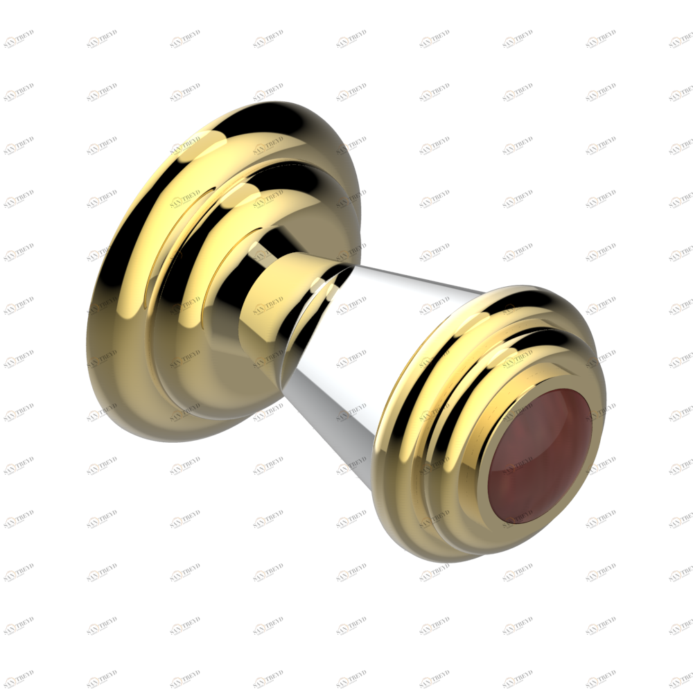 A1X-26BT Ручка малая Thg-paris Sully с красной яшмой Хром/золото A1X-26BT CAT.A