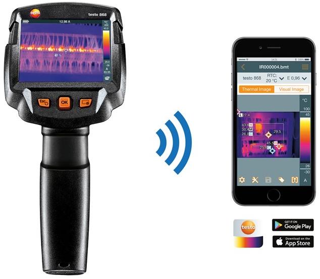 Testo Тепловизионная камера с приложением Termocamere 0560 8681  - Вид №2