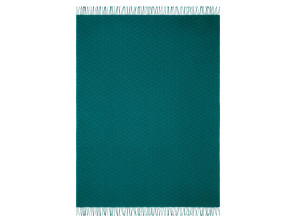 Сплошной цвет жаккардовый плед