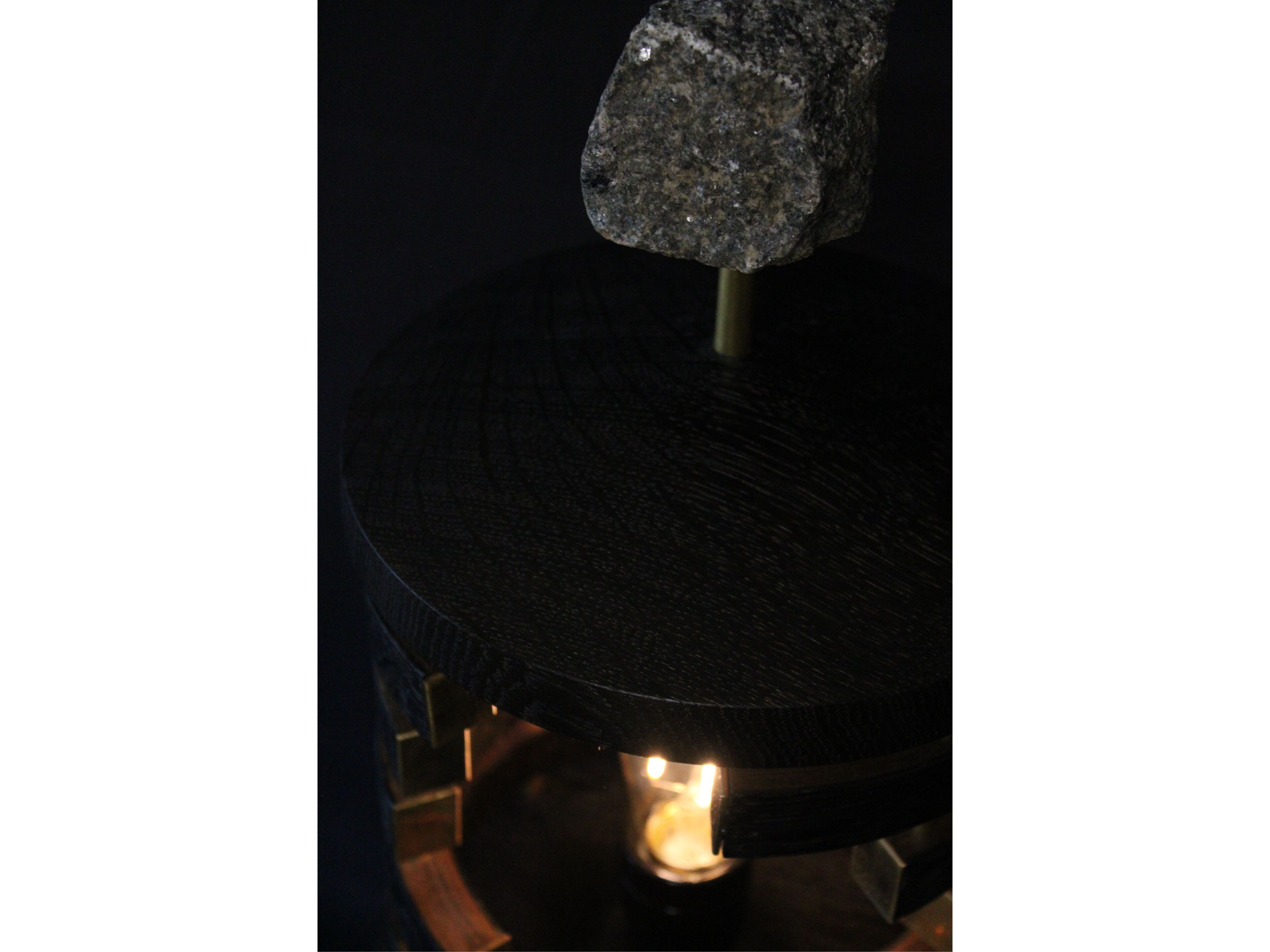 Деревянная настольная лампа LO Contemporary OBÄKE LIGHTING ARCH-00035503 - Вид №3