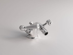 Смеситель для биде на одно отверстие с поворотным горлышком