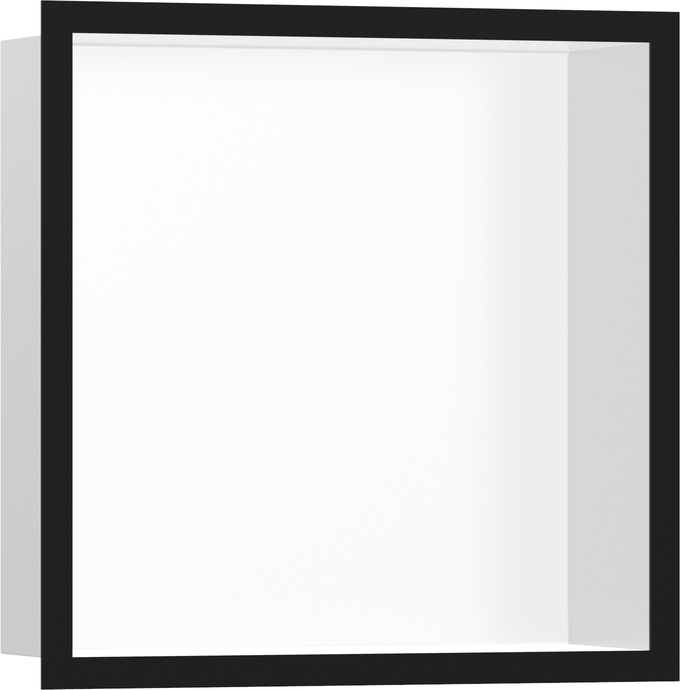 56099670 XtraStoris Individual Стеновая ниша Matt White с дизайнерской рамкой 300/300/100 Hansgrohe 