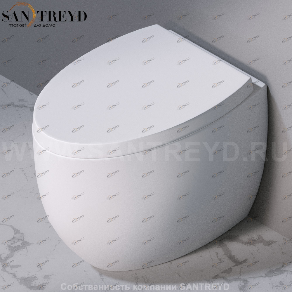 S541T0R0V6.101 Приставной унитаз напольный Белый A. e T. Italia OVAL Италия AeT ITALIA