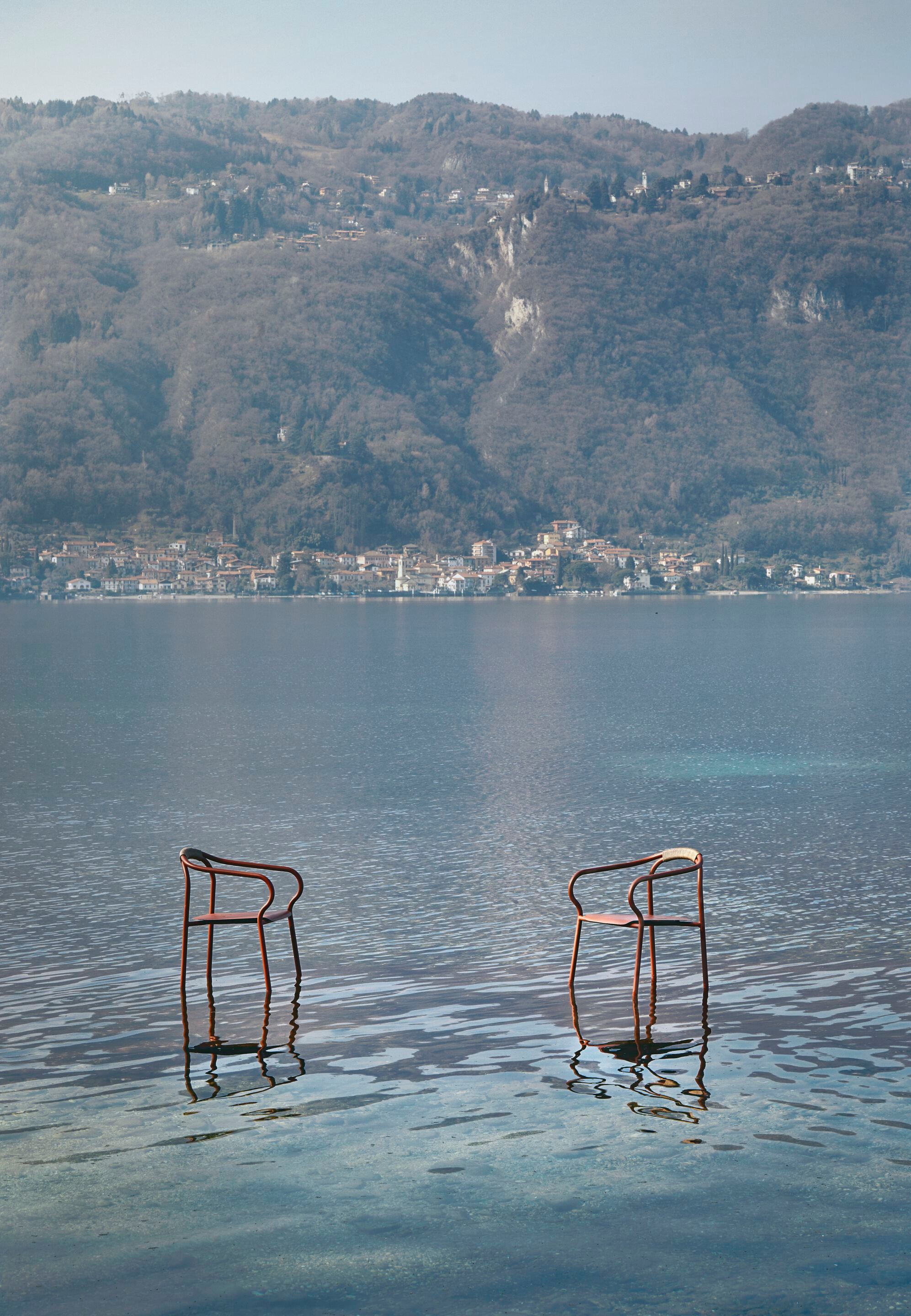 Алюминиевый садовый стул с подлокотниками Unopiù Salò ARCH-00150231 - Вид №11