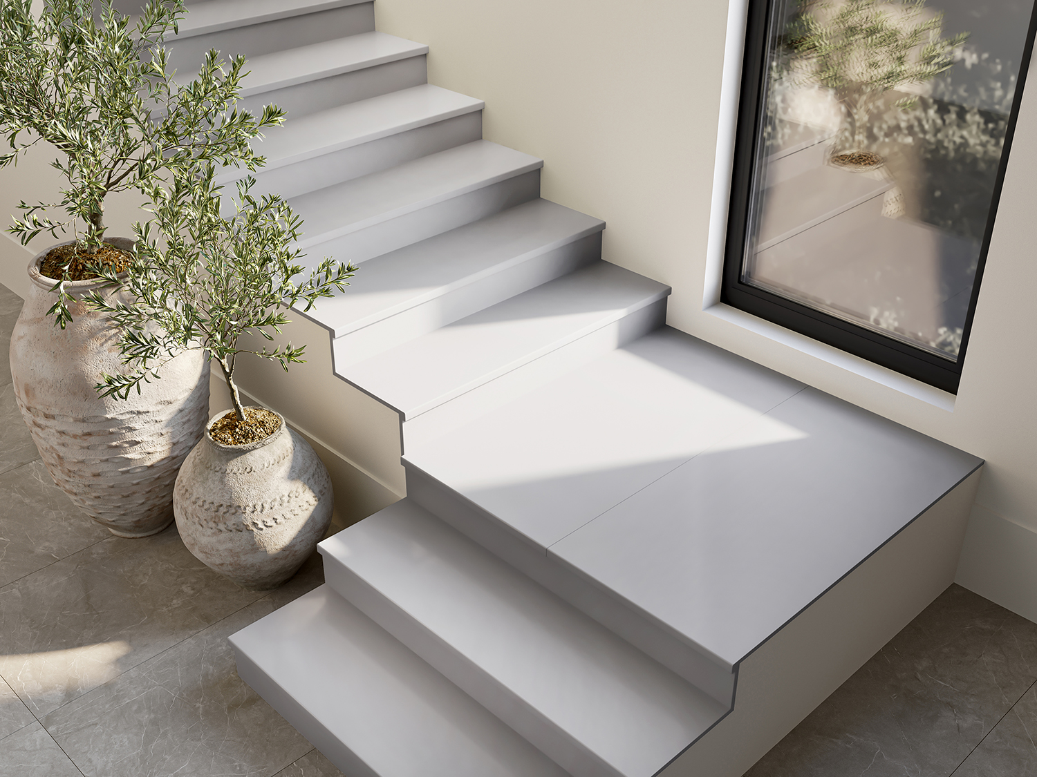 Бесконечная элегантность: керамический слэб STAROTECH MATT GREY STP-ST322 INCOLOR - Вид №3