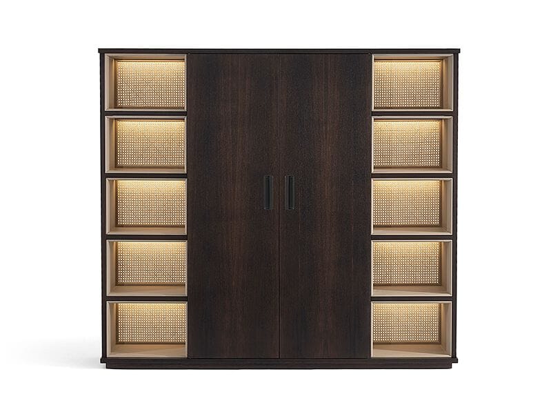 Деревянный шкаф / книжный шкаф HC28 maison KUN ARCH-00121931 - Вид №1
