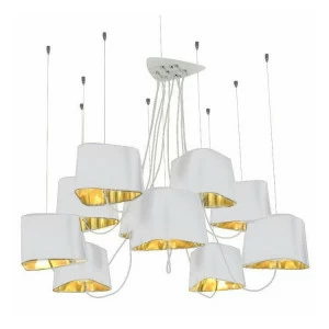 Подвесная люстра Loft IT Street Loft1163-10WH LOFT IT ДИЗАЙНЕРСКИЕ, STREET WHITE 118177 Белый