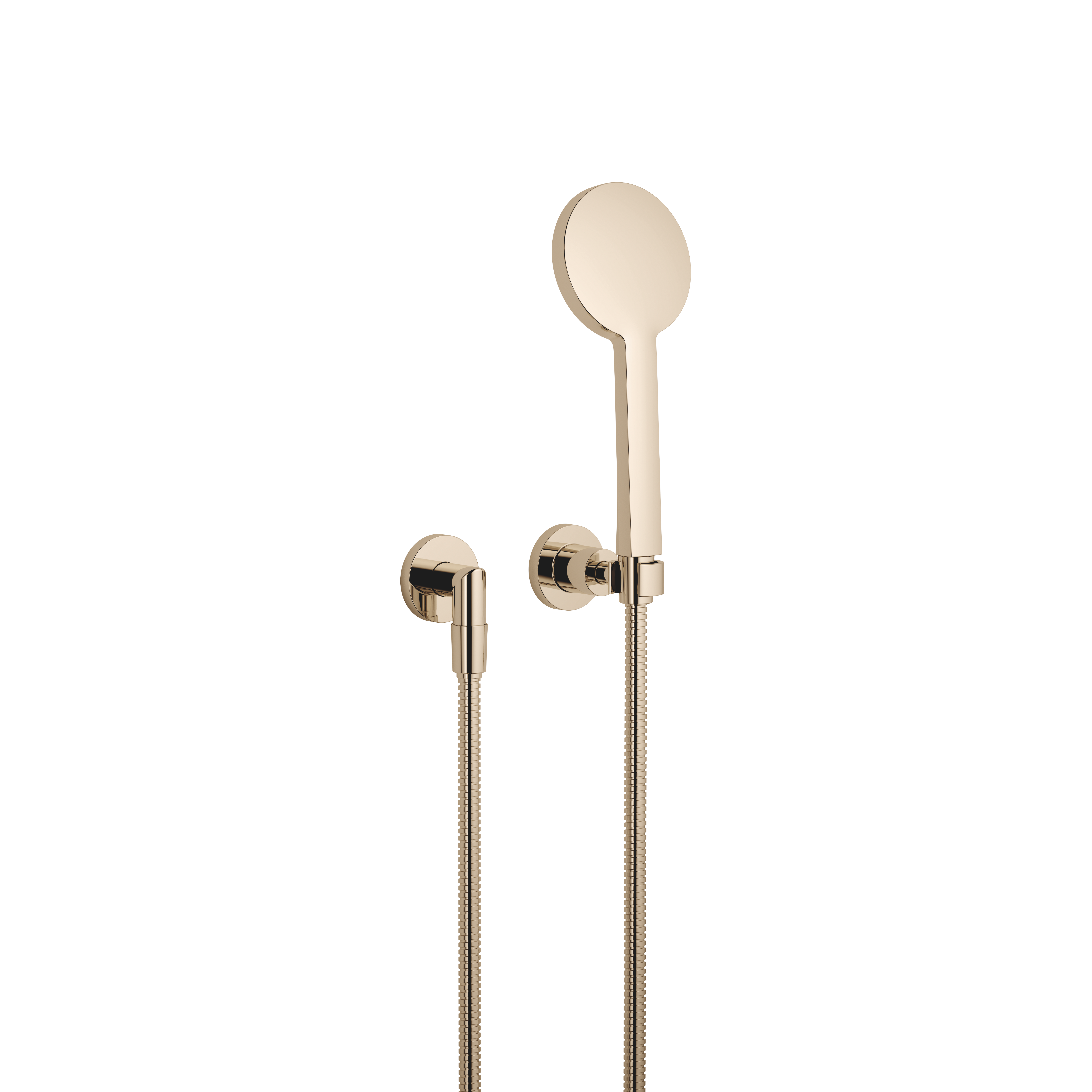TARA Набор для ручного душа с отдельными розетками FlowReduce - Champagne (золото 22 карата) 27803892-470010 DornBracht
