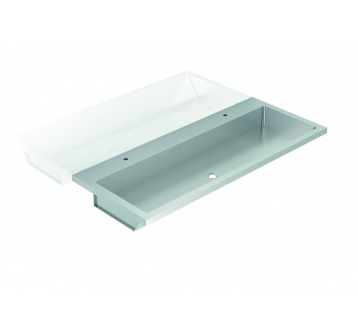 GW08 37 04 01 Genwec Общая мойка из нержавеющей стали 304 без нагрудника 1500 мм 