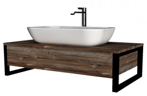 У85845 Тумба GRUNGE LOFT 80П 1в.я Дуб Намибия 1 Marka GRUNGE LOFT