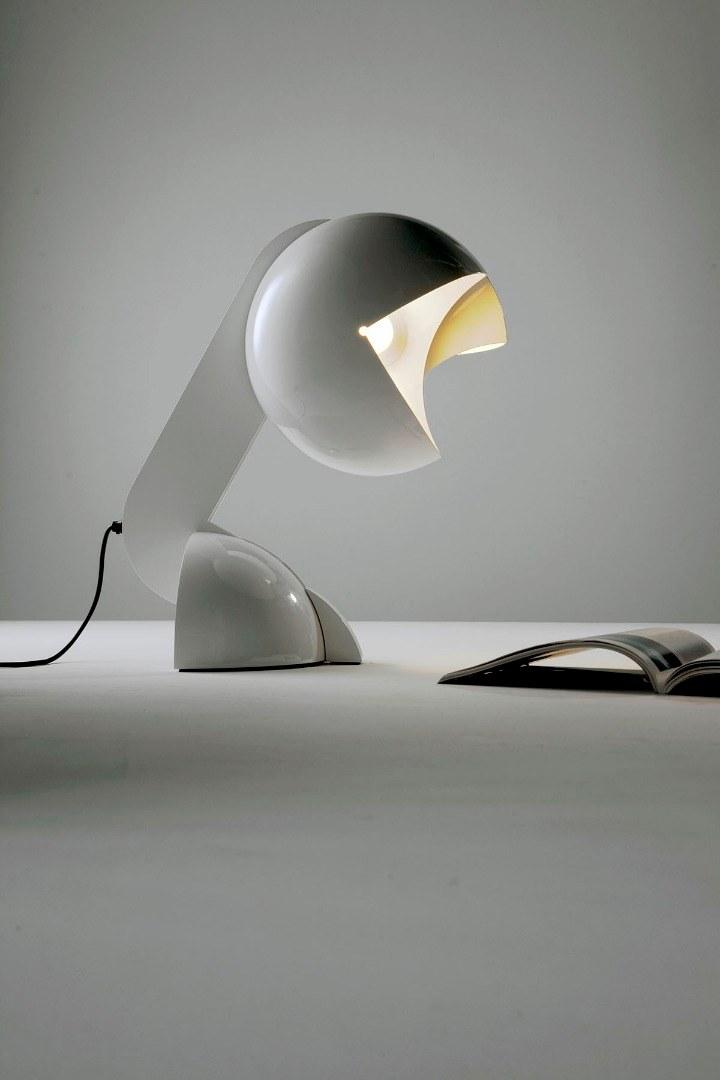 Martinelli Luce Регулируемая светодиодная настольная лампа из алюминия Ruspa 633/bi - Вид №1