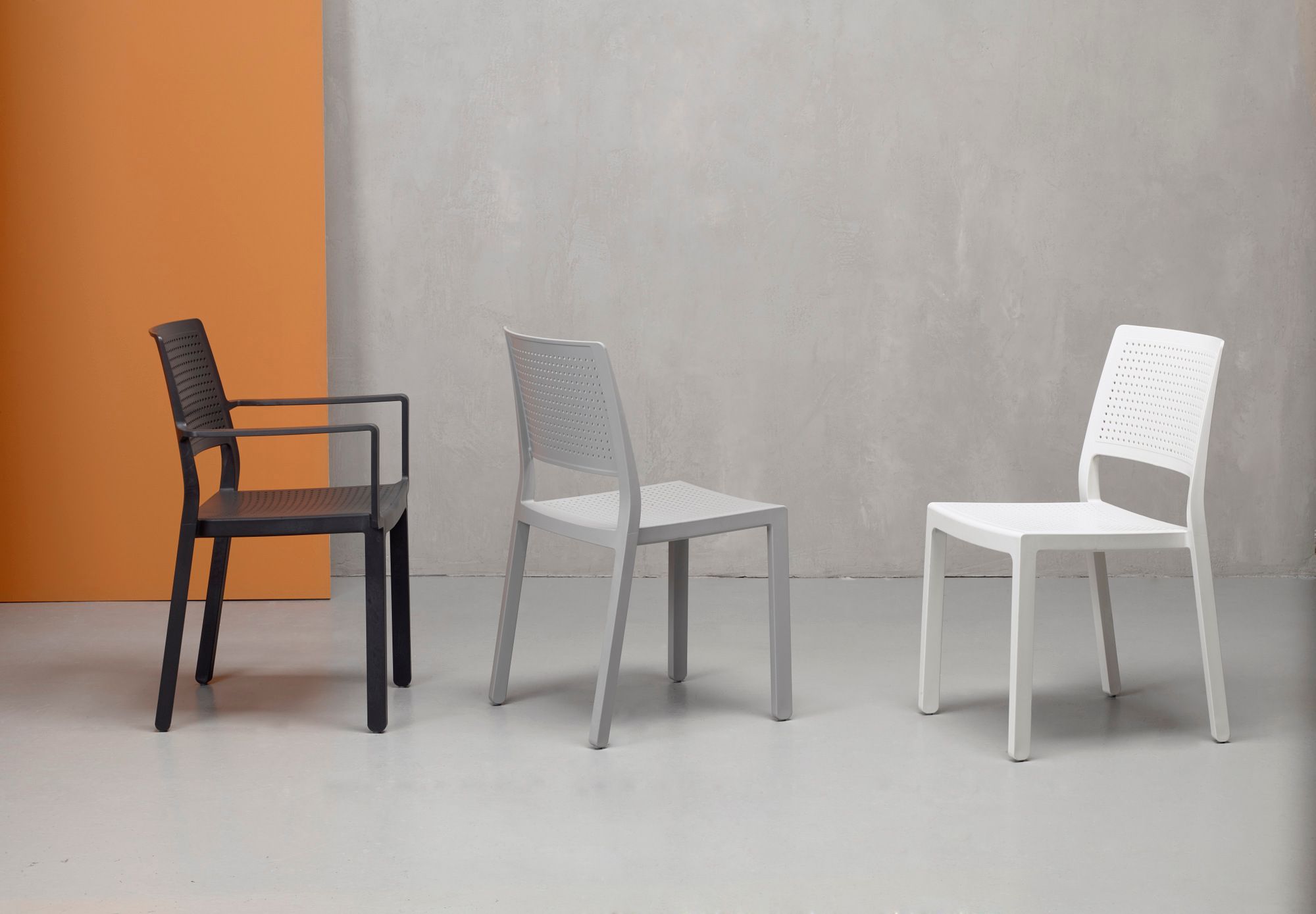 Штабелируемый стул из инженерного пластика S-CAB Emi ARCH-00095977 - Вид №4