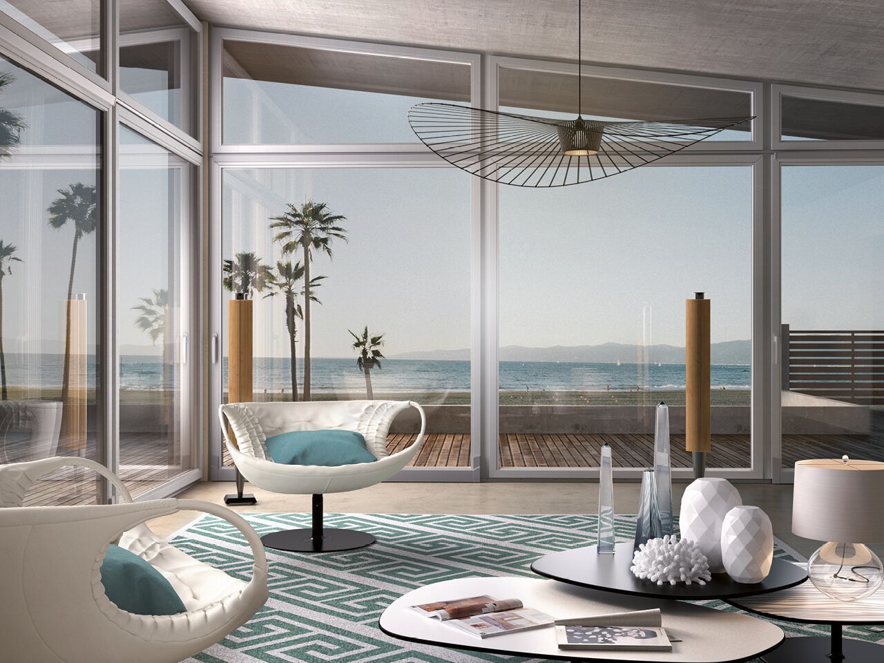 Экологичное и теплоизоляционное окно из алюминиевого дерева Sciuker Frames SKILL ARCH-00021631 - Вид №3