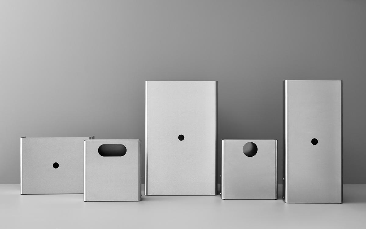 14709702100 Мусорное ведро с круглым отверстиемd line Knud Holscher  - Вид №3