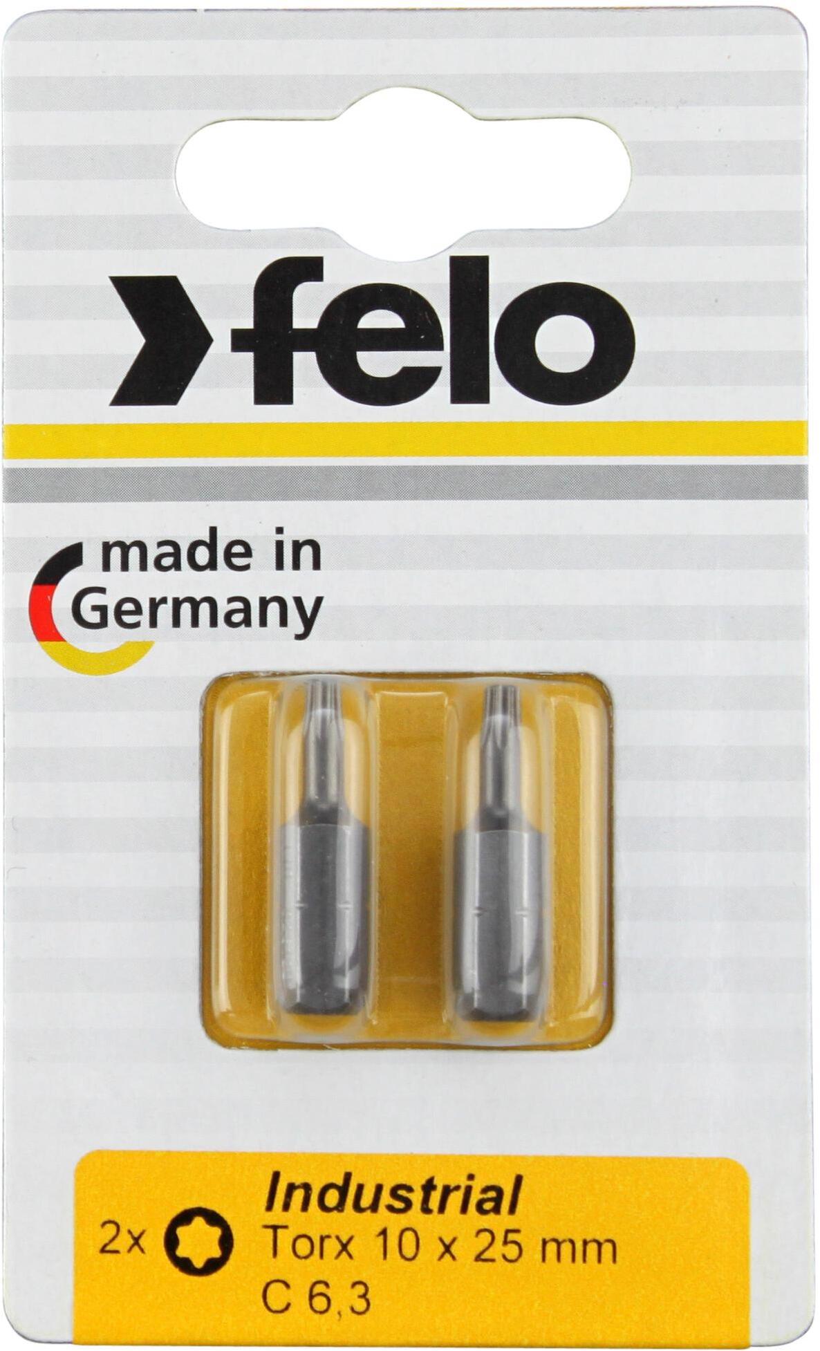 90485498 Бита Industrial 02610036 T10x25 мм, 2 шт. STLM-0246720 FELO