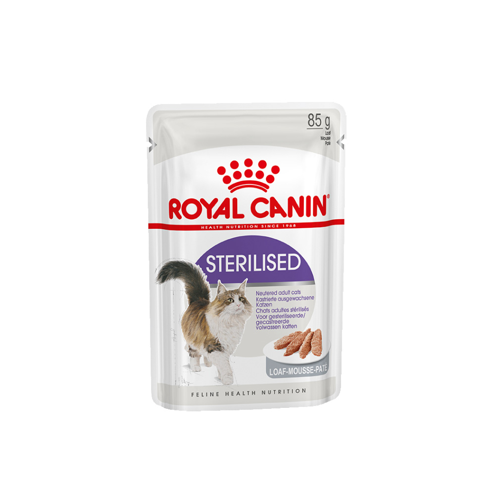 ПР0042547 Корм для кошек Sterilised мусс пауч ROYAL CANIN 