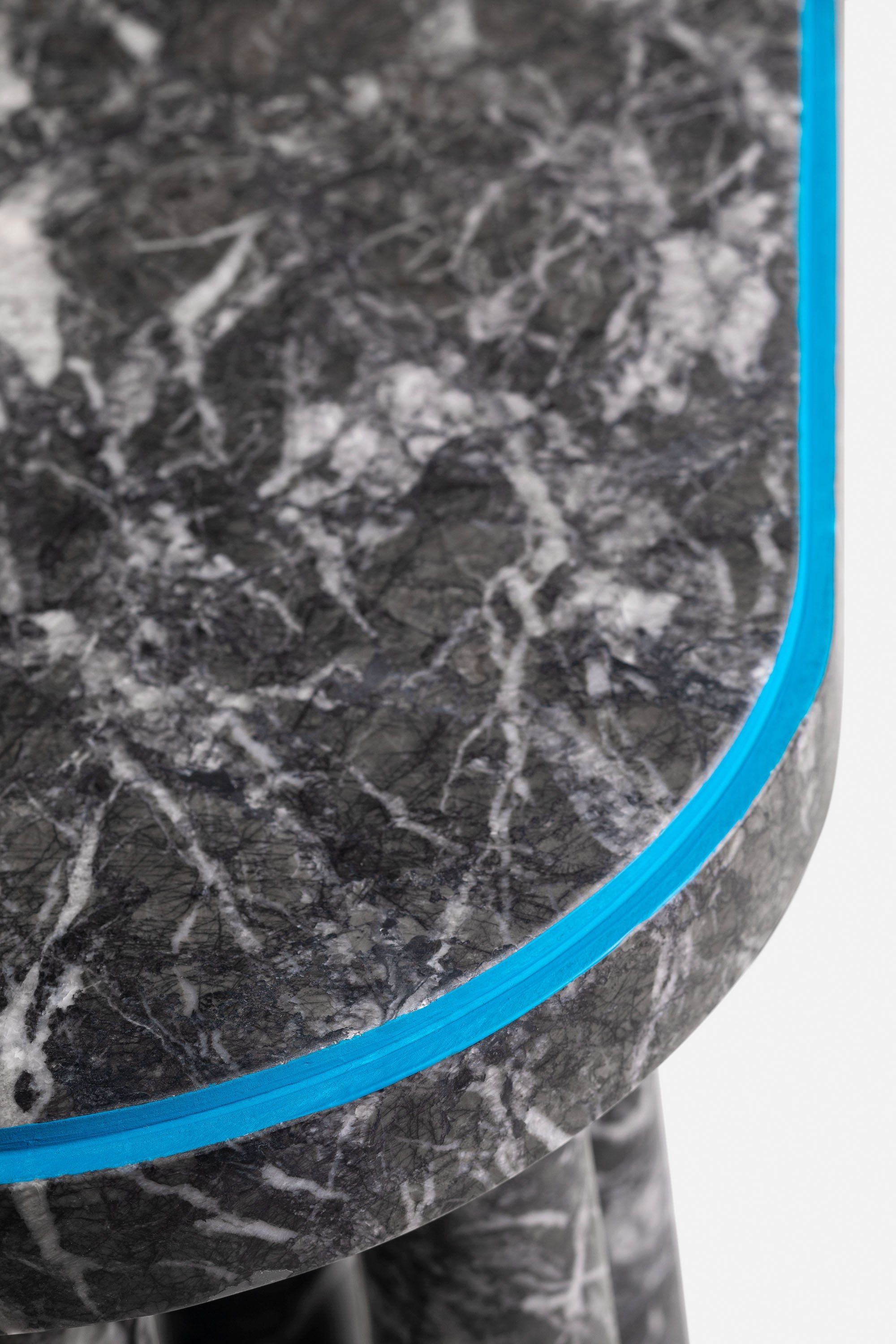 Овальный мраморный консольный стол Movimento Gallery BOGDAN ARCH-00029770 - Вид №6