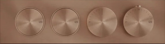 Смеситель для душа 66222 708 Gessi Origini МЕДНЫЙ МАТОВЫЙ PVD