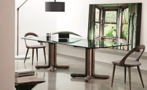 Стол  PORADA TONDO 2 BASI