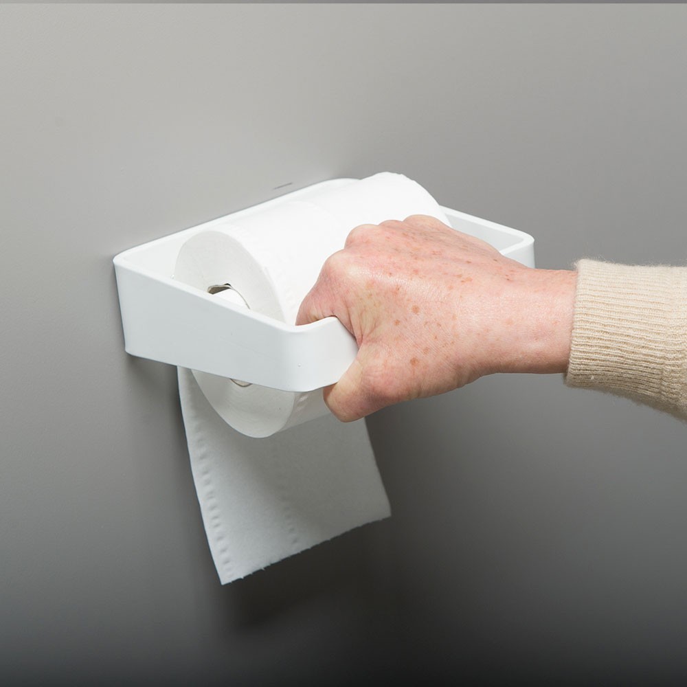 EVBR100EVER Life Design Настенный ходлер для рулонов туалетной бумаги - Brunt Brunt Непрозрачный белый - Вид №7