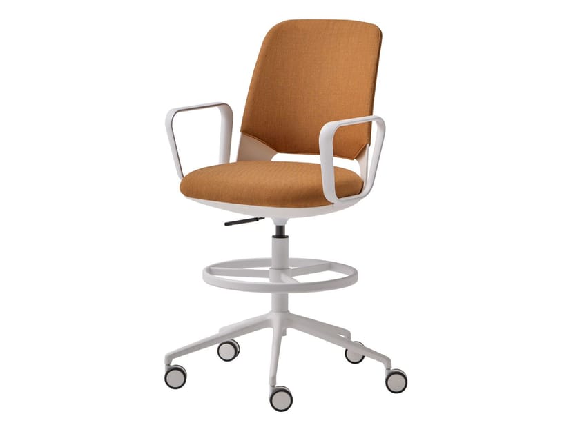 Регулируемая высота ткани поворотный офисный стул с подлокотниками INCLASS Orus ARCH-00027874