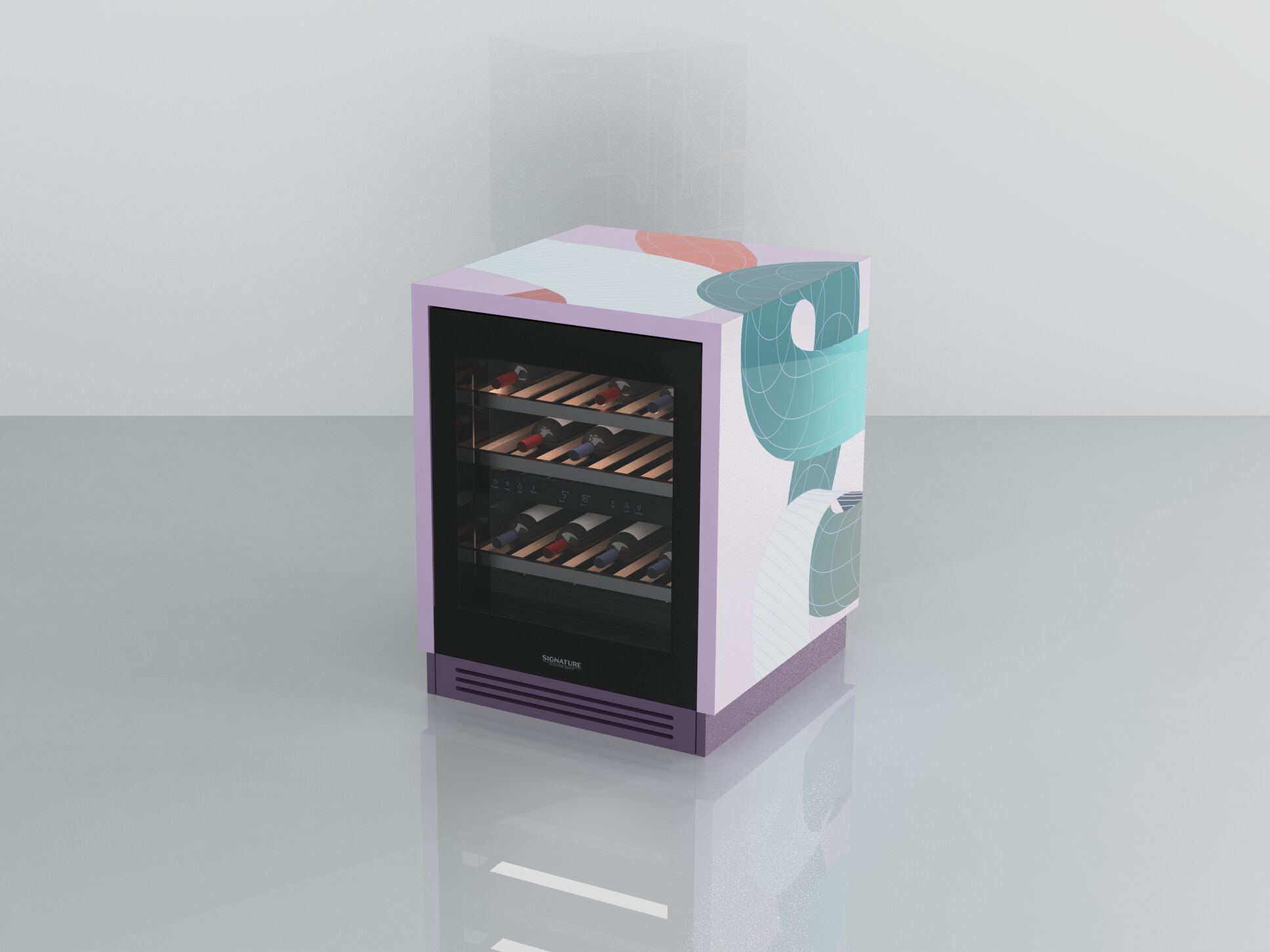 Вино подвал подплан SKS | Signature Kitchen Suite двойной код ARCH-00037487 - Вид №1